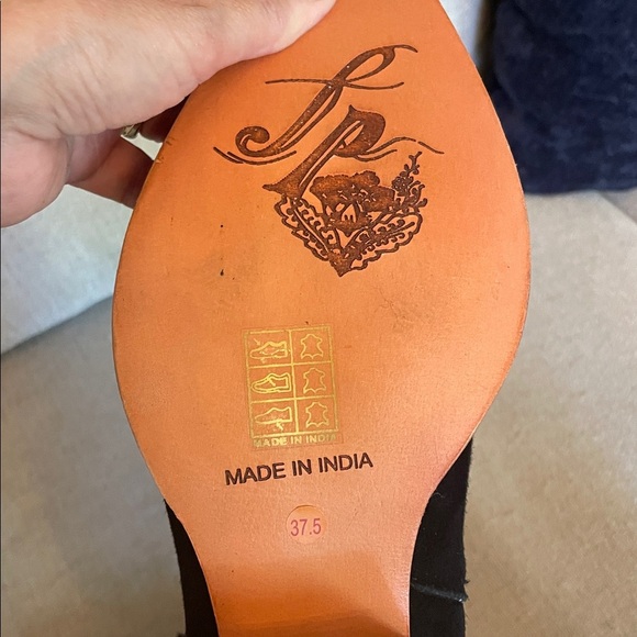 Free People Embroidered Bowers Suede Ankle Boots - Picture 5 of 7